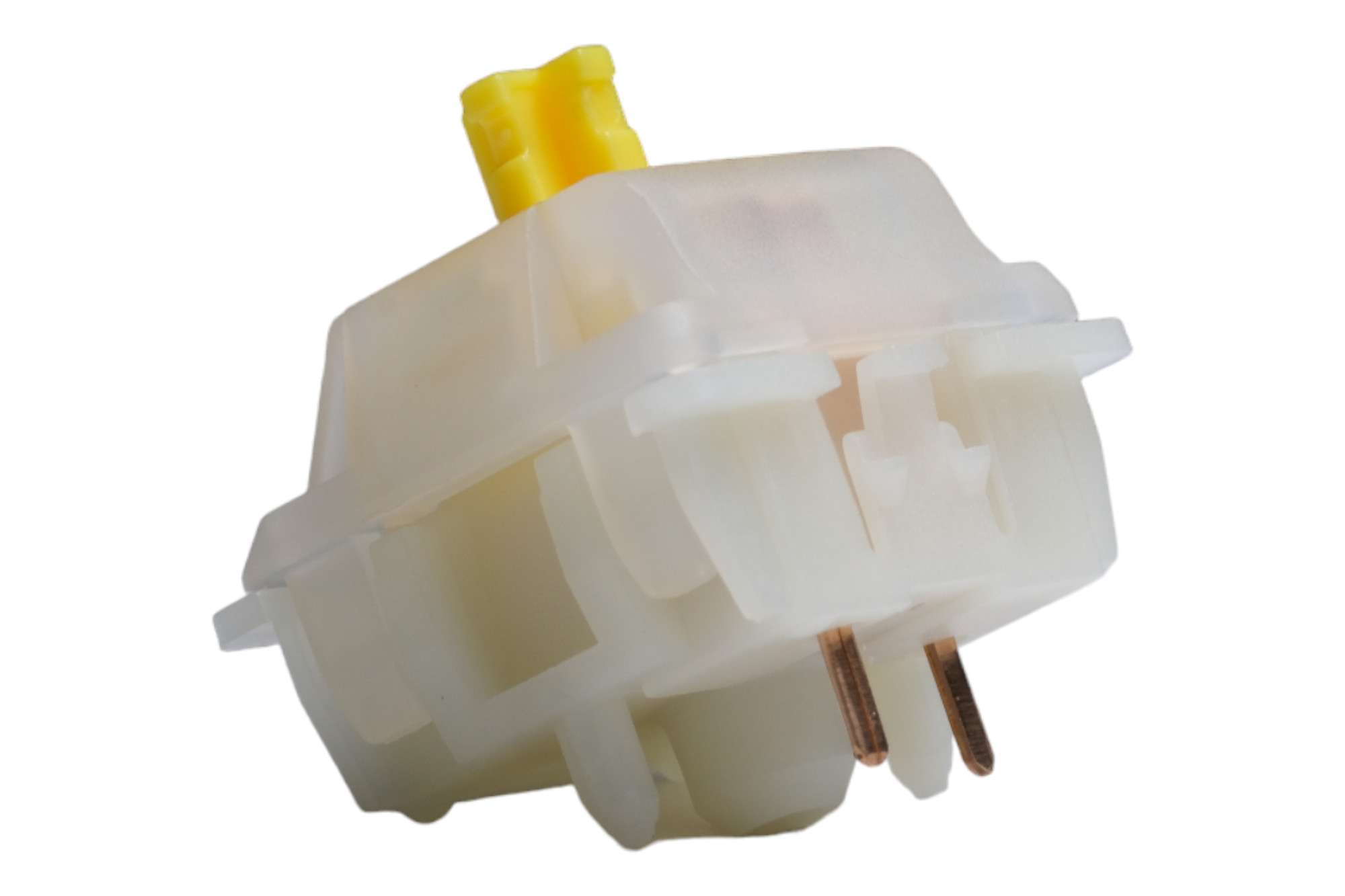 Gateron CAP V2 Milky Yellow Linear Switch · Milktooth